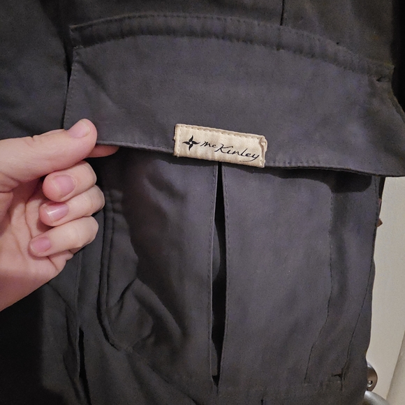 Womens's Gray Parka Coat - Picture 2 of 13